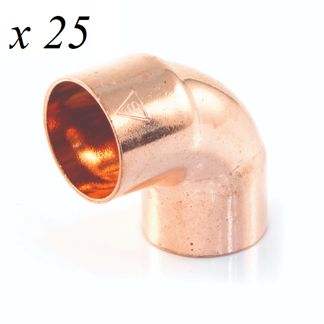 END FEED FITTINGS COPPER 