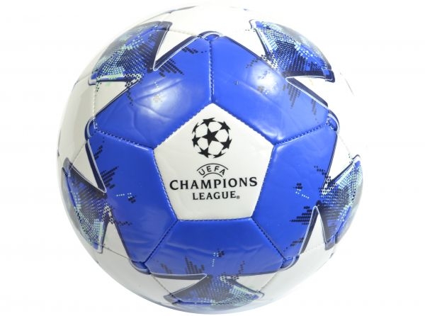 blue champions league ball