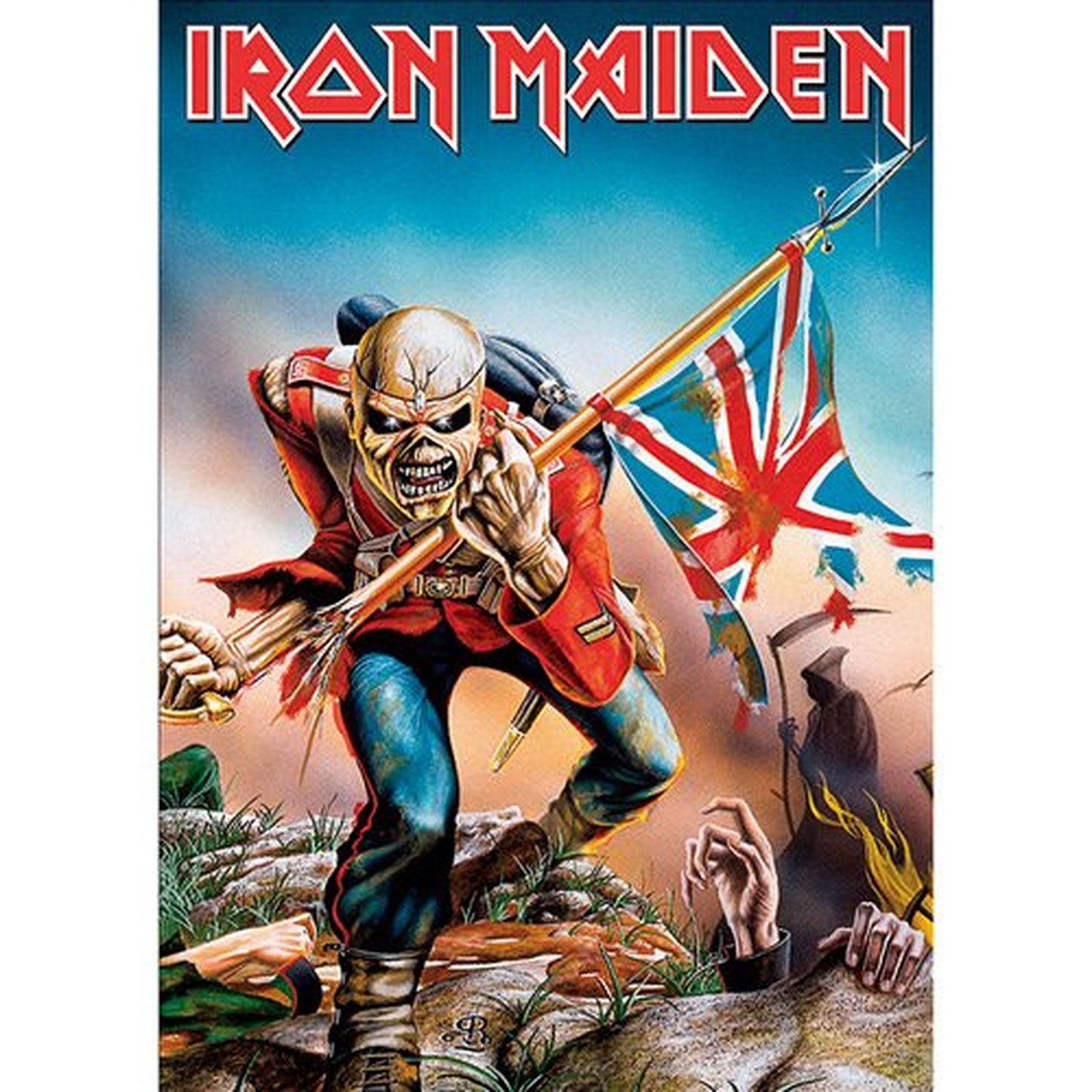 Iron Maiden Postkarte The Trooper Album Cover Offiziellen Ebay