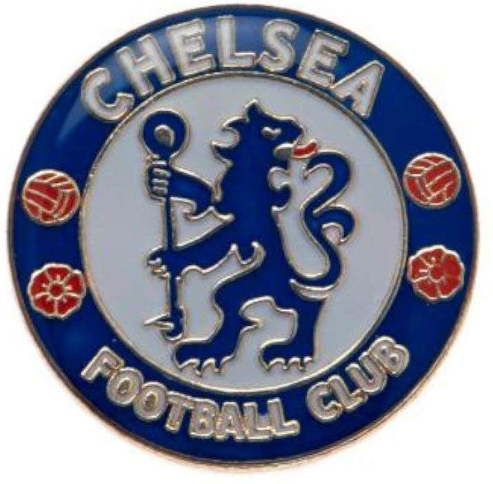 Chelsea FC Football Club Metal Pin Badge Crest Blue White Logo Emblem