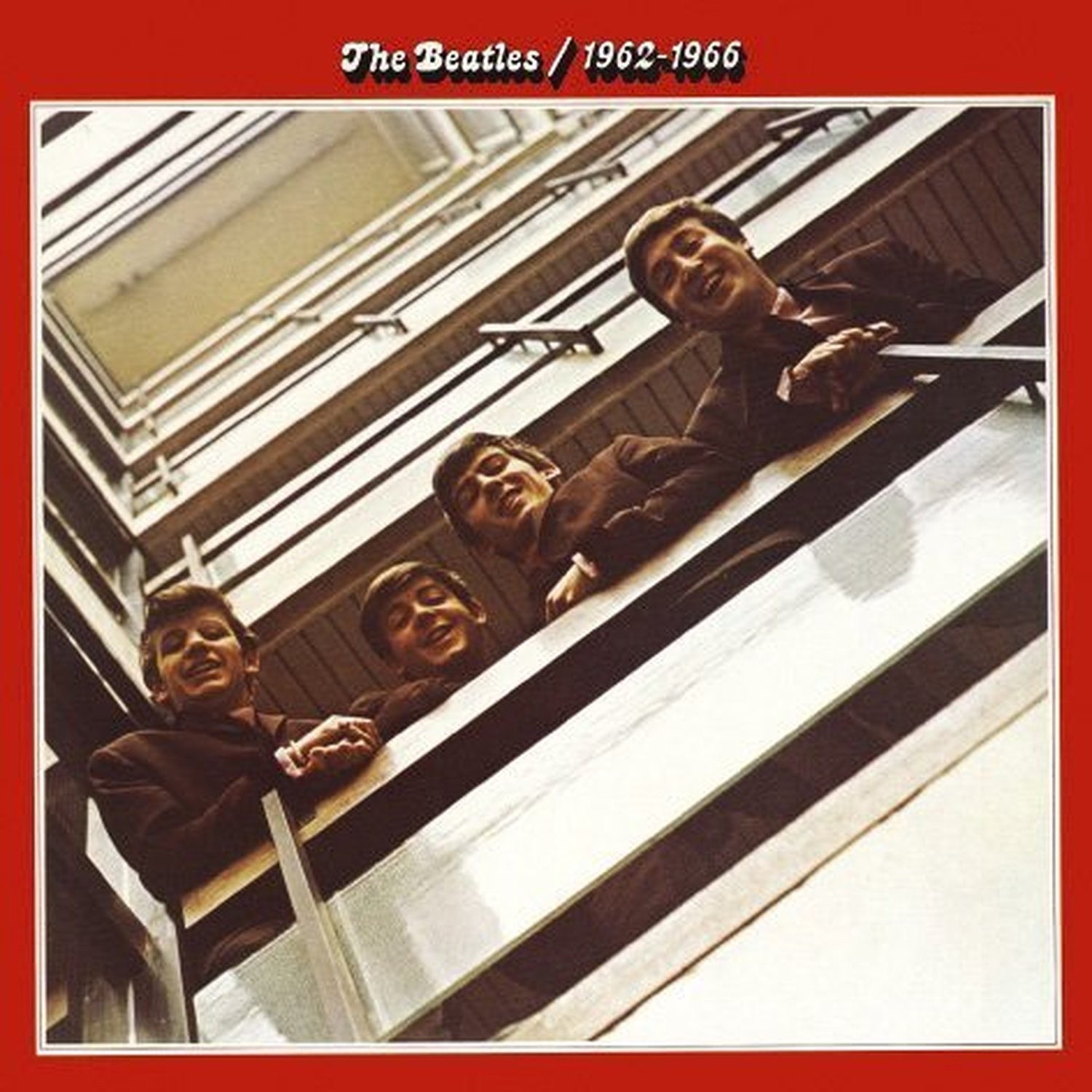 The Beatles Red Album Greeting Birthday Card Any Occasion Cover Fan Official