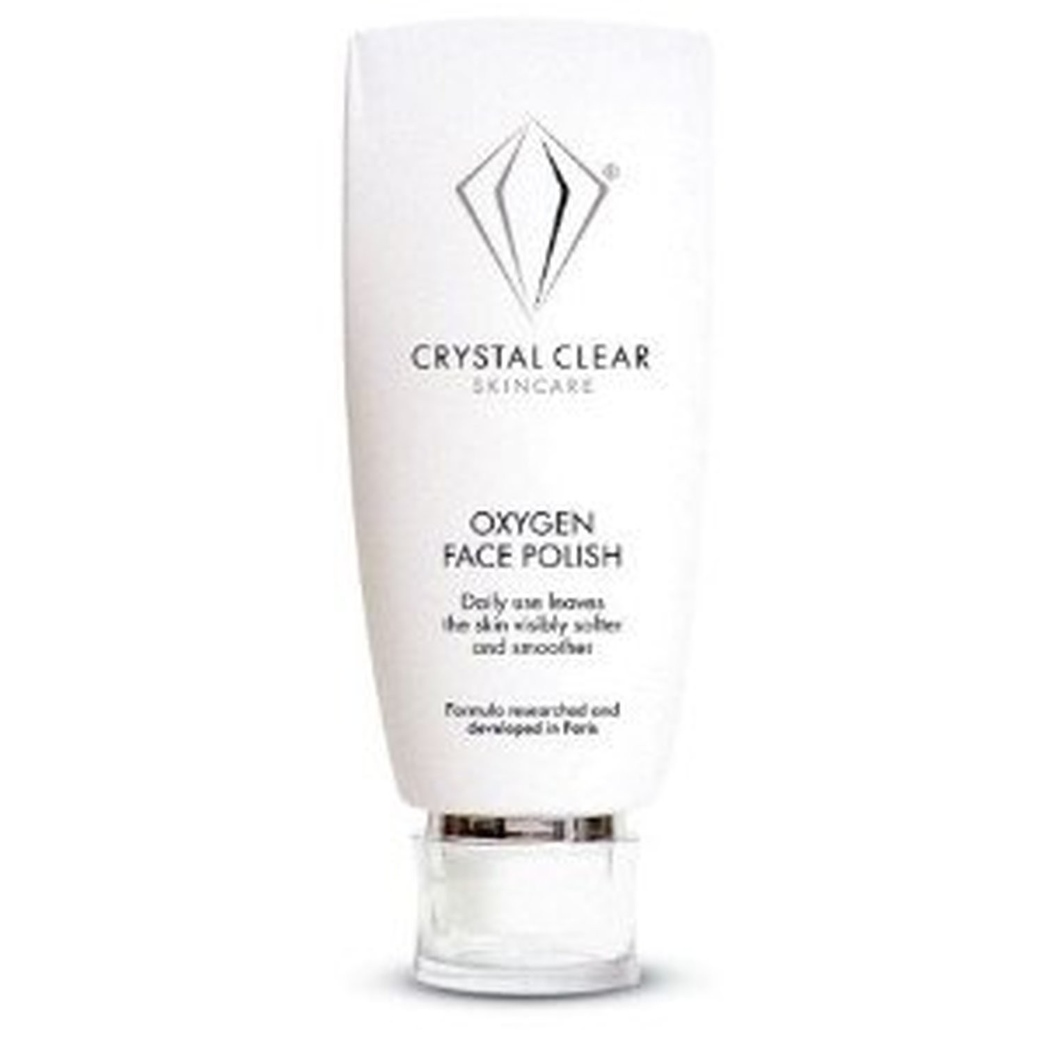 Crystal Clear Oxygen Face Polish Exfoliating Exfoliator 200ml Smoothing