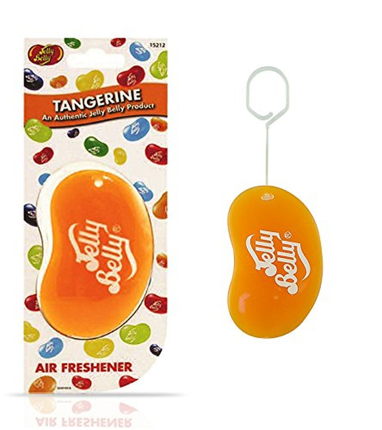 Jelly Belly Bean 3D Car Home Office Air Freshener Orange Tangerine Fragrance