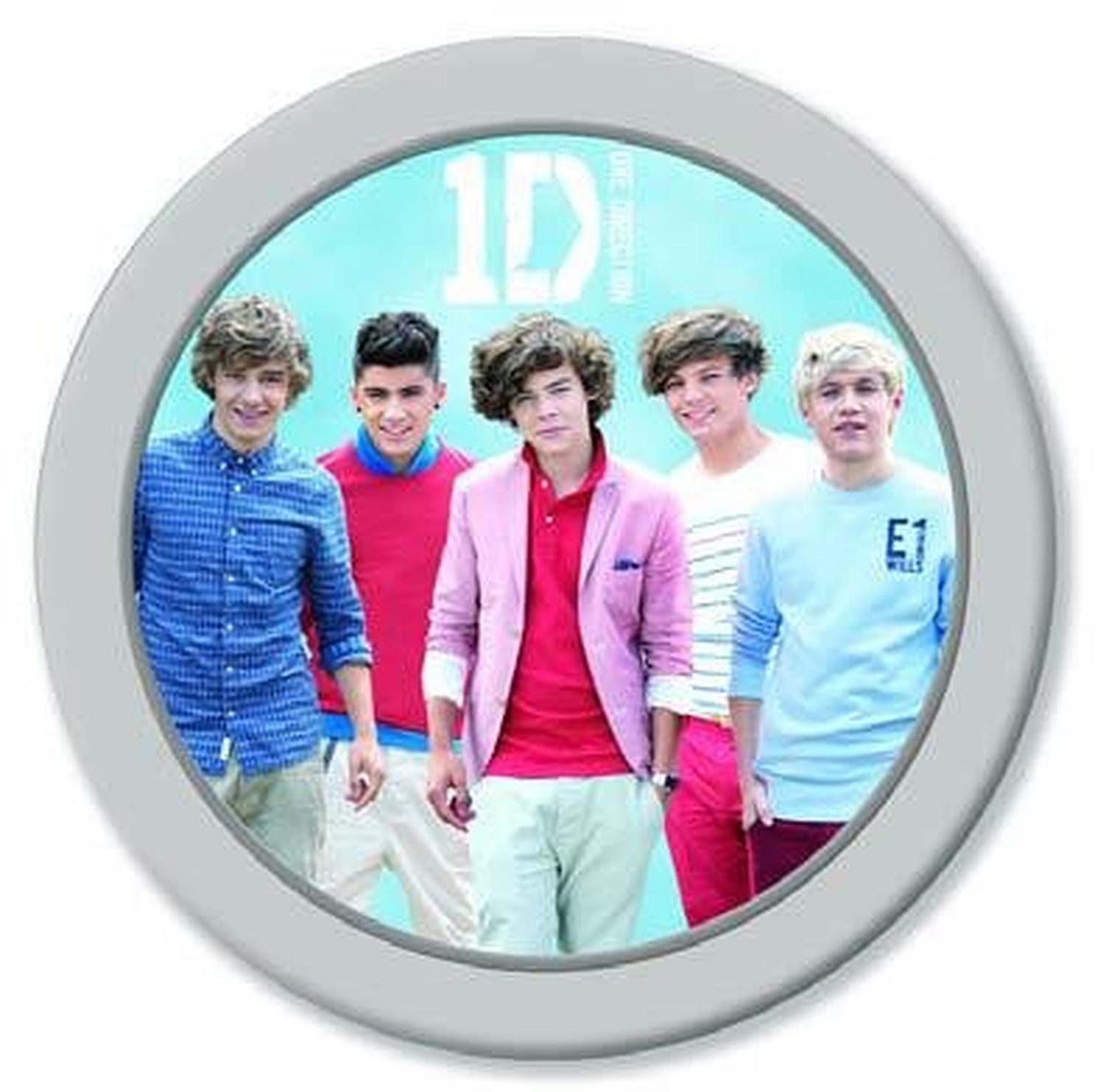 1D One Direction Harry Zayn Louis Niall Compact Pocket Mirror 100% Official NEW
