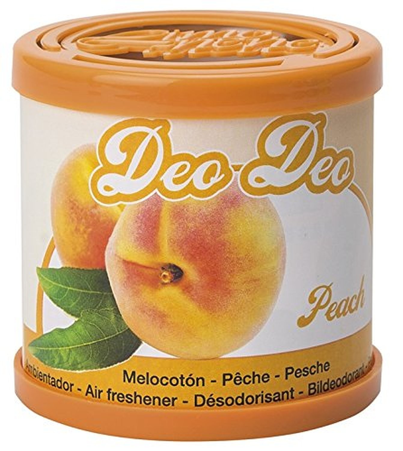 Deo Deo Peach  Air Freshener Gel Can Car Home Air Freshener Sweet Smell Scent