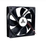 12cm 120mm PC Fan Cooling Heat Sink Computer Case 12V 2 Pin Wire Black CPU Radiator Low Noise Quiet Airflow
