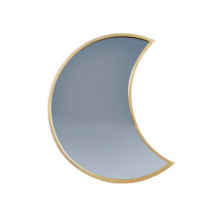Sass And Belle Gold Crescent Moon Mirror Wall Hanging Bedroom Hall Living Room