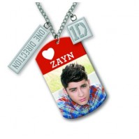 1D One Direction Collectable 16" Dog Tags Band Zayn Picture Image Gift Official