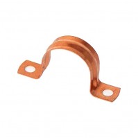 Pack Of 10 Saddle Band 10mm/ 3/8" Copper Pipe Plumbing DIY Clips Fixing Wall Brackets
