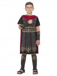 Roman Soldier Costume Kids Childrens Tween 4-12 Halloween Costumes Fancy Dress