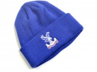 Crystal Palace Football Club Official Royal Blue Turn Up Beanie Hat One Size