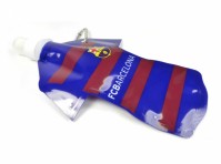 Barcelona FCB Team Kit Shirt Flat Water Drinks Bottle Football Club Official