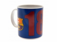 FC Barcelona Mug Since Cup Tea Coffee Boxed Club Crest Claret Blue OfficialProduct