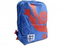England Football FA Lion Stripe And Crest Red And Blue Official Backpack 