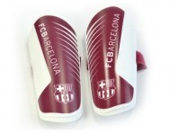Barcelona Football Club Official Youth White Guards Shin Pads Training 10-12 Yrs