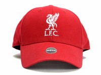 Liverpool LFC Football Baseball Cap Hat Red Embroidered Crest Badge Official