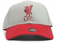 Liverpool Football Club Official Liverbird Adult Navy Cap Hat Red Logo Mens