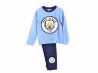 Manchester City Football Club Official Boys Pyjamas 2018 Badge Crest 4 - 5 Years
