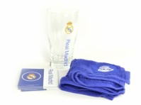 Real Madrid FC Football Club Mini Bar Set Official Football Merchandise 