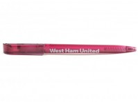 West Ham United Football Club Official Blue Ink Retractable Pen Ballpoint