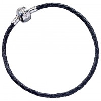 Slider Bracelet Harry Potter Official Child - Adult Size Jewellery Black Leather Large