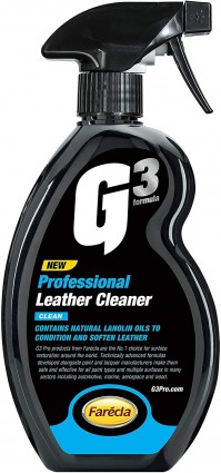 G3 Professional Leather Cleaner 500ml Car Care Cleaning New Look Finish