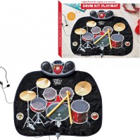 Global Gizmos Drum Kit Music Game Playmat Kids Fun Interactive Sounds Toy Fun