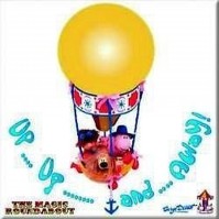 Magic Roundabout Metal Fridge Magnet Balloon Ride TV Show Fan Official