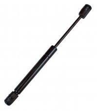 Audi A4 Saloon (1994-2000) Bonnet Lifter Gas Struts With OEM Fittings - In Black Carbon Steel With Nitrocarburized Plating