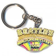 The Beatles Magical Mystery Tour Logo Metal Keychain Keyring Fan Gift Official