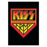 KISS Army Postcard Band Logo Image Picture 100% Official Licensed Merchandise