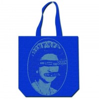 Sex Pistols God Save The Queen Blue Tote Bag 100% Official Licensed Product