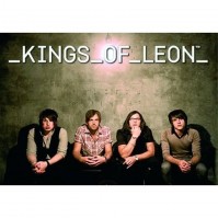Kings Of Leon Postcard Band Sitting Down Photograph Picture Official Merchandise