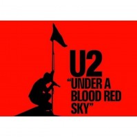 U2 Under A Blood Red Sky Album Cover Postcard Picture Image Official Merchandise
