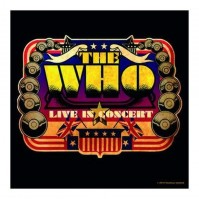 The Who Live In Concert Single Drinks Coaster Gift Band Album Fan
