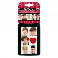 1D One Direction Black iPhone Blackberry Sock Heart Logo Cover Case Official