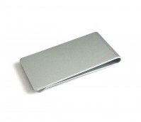 Stainless Steel Silver Slim Money Clip By AoE Performance