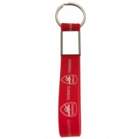 Arsenal Football Club Official Silicone Key Ring Chain Team Crest Badge