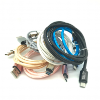 1 Meter Strong Braided Micro USB Fast Charger Cable Lead For Android