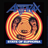 Anthrax State Of Euphoria Single Cork Coaster Drinks Music Official Merchandise