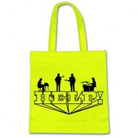Yellow The Beatles Help! Tote Shopping Bag Eco Friendly Official Fan Gift