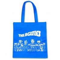 Blue The Beatles Sgt Pepper Band Tote Shopping Bag Eco Friendly Official