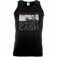 Johnny Cash Studio Shot Vest Mens T-Shirts Various Styles Official Merchandise Small