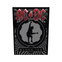 AC/DC Black Ice Back Patch Sew On Official Badge Album Band Rock Retro