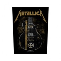 Metallica Hetfield Guitar Sew On Back Patch Badge Official Rock Classic