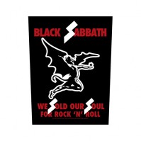 Black Sabbath We Sold Our Souls Back Patch Logo Band Sew On Badge Official