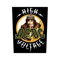 ACDC High Voltage Sew On Back Patch Badge Official