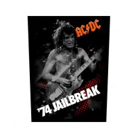 AC/DC 74 Jailbreak Back Patch Sew On Official Badge Album Band Rock Retro