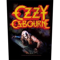 Ozzy Osbourne Bark At The Moon Back Patch Sew On Official Badge Album Band Rock