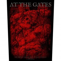 At The Gates Official To Drink From the Night Itself Sew On Back Patch Logo Badge